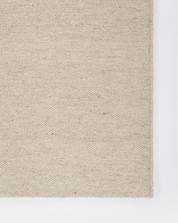 Baya Fairmont Floor Rug - Limestone corner detail
