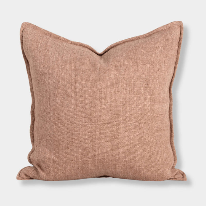Baya Flaxmill Cushion - Clay