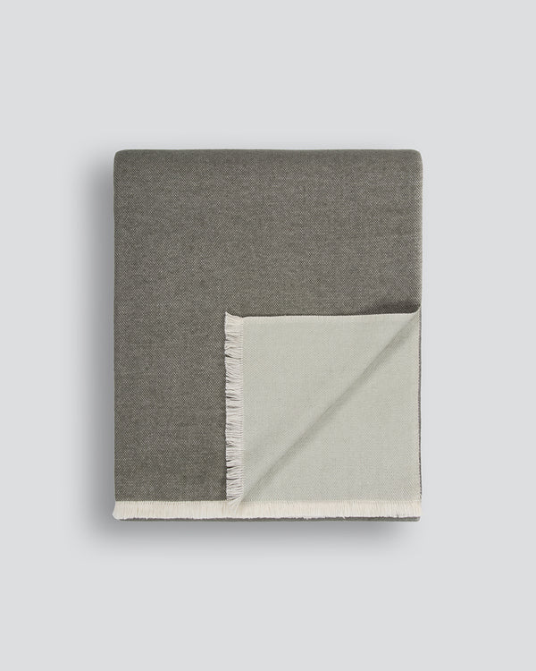 Baya Langford Throw - Khaki | Norsu Interiors