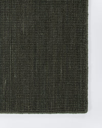 Baya Linden Floor Rug - Petrol corner detail