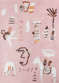 Sweet Peace You Have Gifted Me by Bonnie Gray, unframed fine art paper print