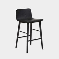 Globe West Bar Stools Globe West Sketch Tami Barstool - Black Onyx
