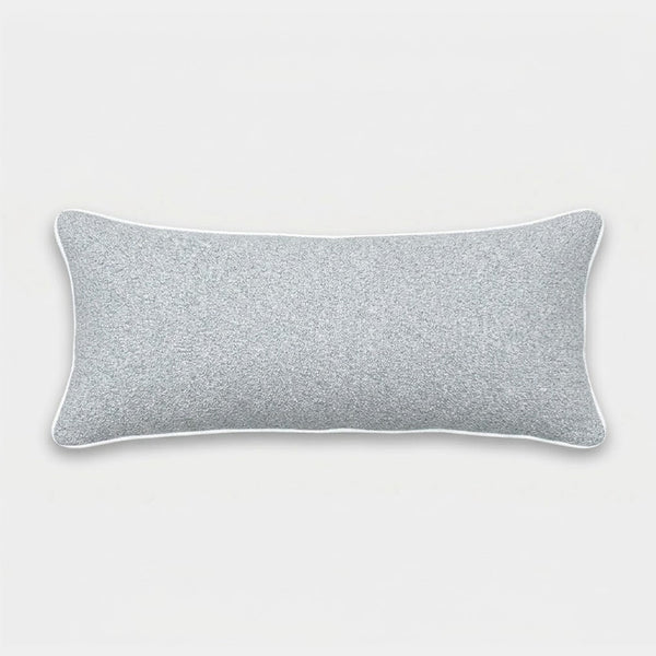 norsu STUDIO Forma Collection Nimbus lumbar cushion in powder blue | Norsu Interiors