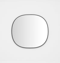Middle of Nowhere Bob Mirror, Black, 65 x 70cm - alternate view