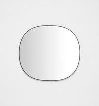 Middle of Nowhere Bob Mirror, Black, 90 x 100cm - alternate view