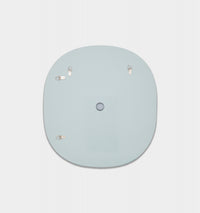 Middle of Nowhere Bob Mirror, Dusty Blue, 65 x 70cm - reverse showing fixings