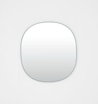 Middle of Nowhere Bob Mirror, Dusty Blue, 65 x 70cm | Norsu Interiors
