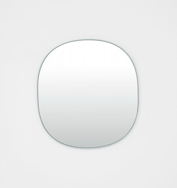 Middle of Nowhere Bob Mirror, Dusty Blue, 65 x 70cm | Norsu Interiors