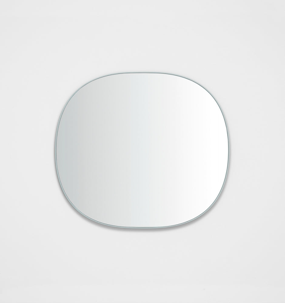 Middle of Nowhere Bob Mirror, Dusty Blue, 90 x 100cm - alternate view
