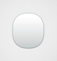 Middle of Nowhere Bob Mirror, Dusty Blue, 90 x 100cm | Norsu Interiors