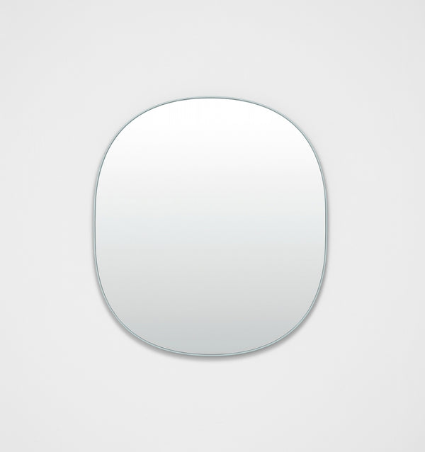 Middle of Nowhere Bob Mirror, Dusty Blue, 90 x 100cm | Norsu Interiors