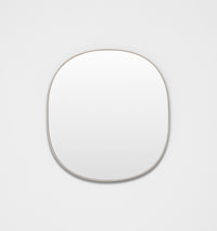 Middle of Nowhere Bob Mirror, Sand, 65 x 70cm | Norsu Interiors
