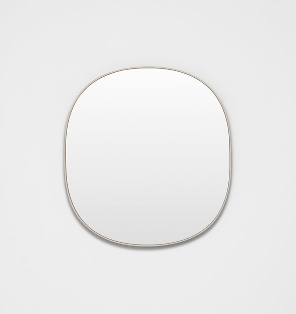 Middle of Nowhere Bob Mirror, Sand, 65 x 70cm | Norsu Interiors