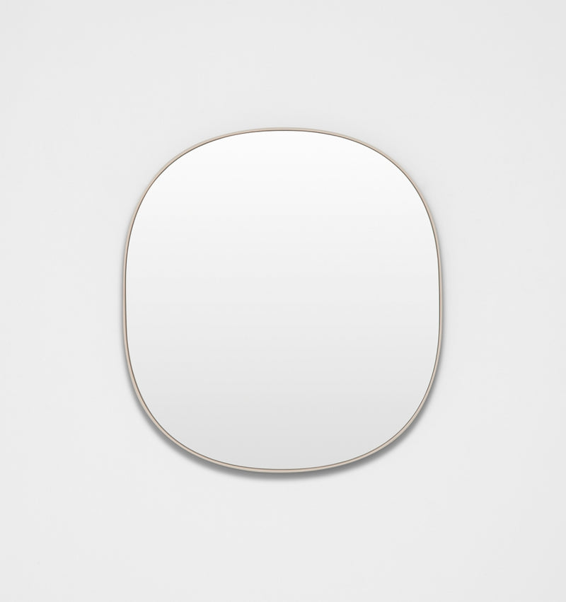 Middle of Nowhere Bob Mirror, Sand, 65 x 70cm | Norsu Interiors