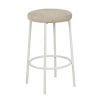 GlobeWest Alden Barstool - Copeland Birch - White