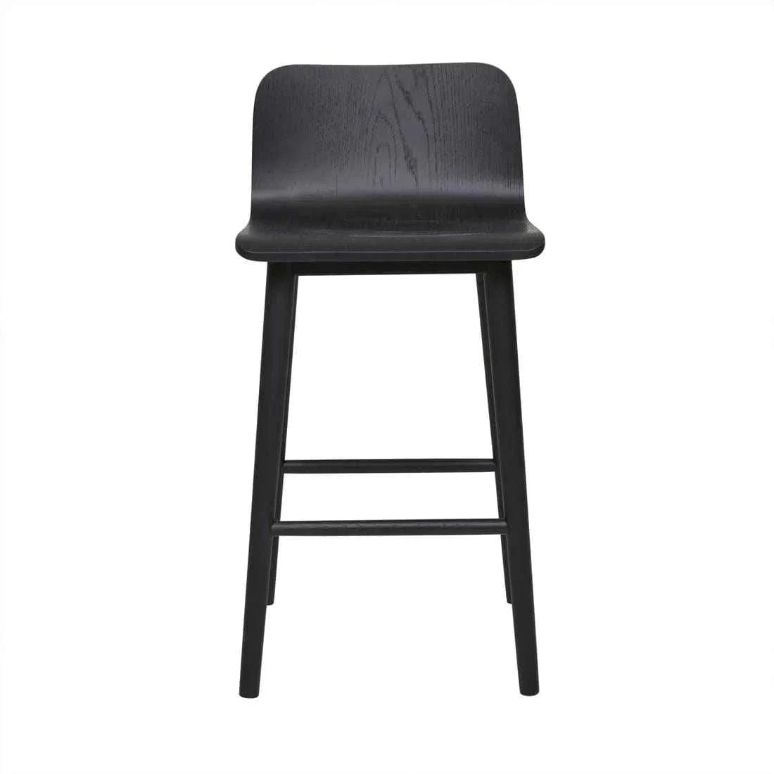 Globe West Bar Stools Globe West Sketch Tami Barstool - Black Onyx
