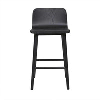 Globe West Bar Stools Globe West Sketch Tami Barstool - Black Onyx
