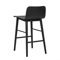 Globe West Bar Stools Globe West Sketch Tami Barstool - Black Onyx