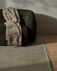 Weave Home Blankets & Throws Weave Home Nevis Lambswool Throw - Limestone