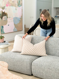 GlobeWest Juno Cloud Round Corner Sofa