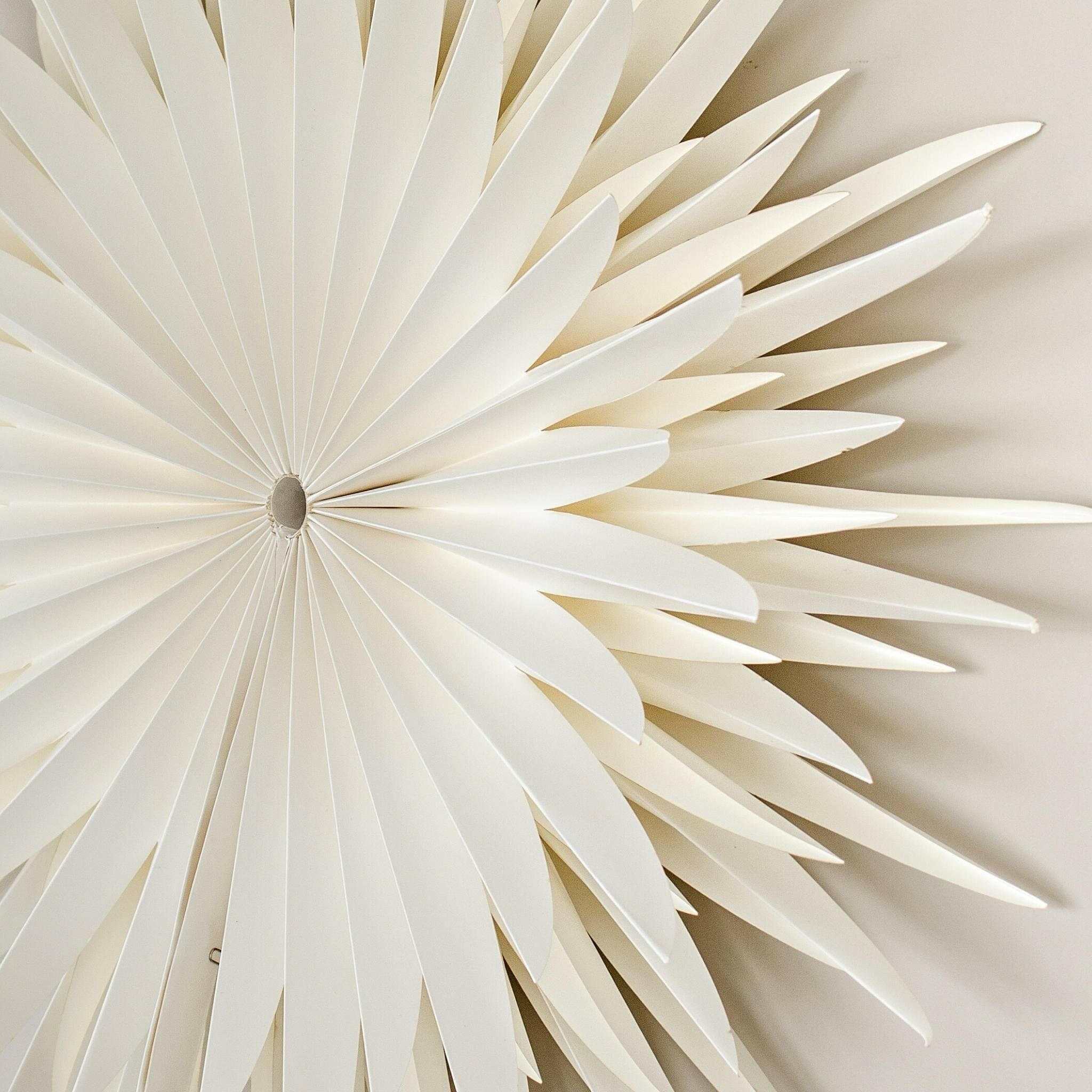 Nordic Rooms Christmas Decorations Window & Wall Hanging Star Ornament, Off-White - Various Sizes