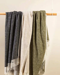Baya Blankets & Throws Baya Casa Throw – Kale