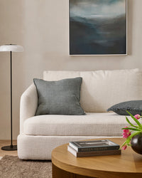 Baya Cassia Cushion - Steel