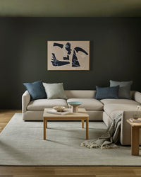 Baya Cassia Cushion - Steel