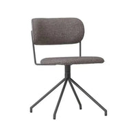 Globe West Dining Chairs GlobeWest Piccolo Spider Leg Office Chair - Carbon Tweed - Matt Graphite