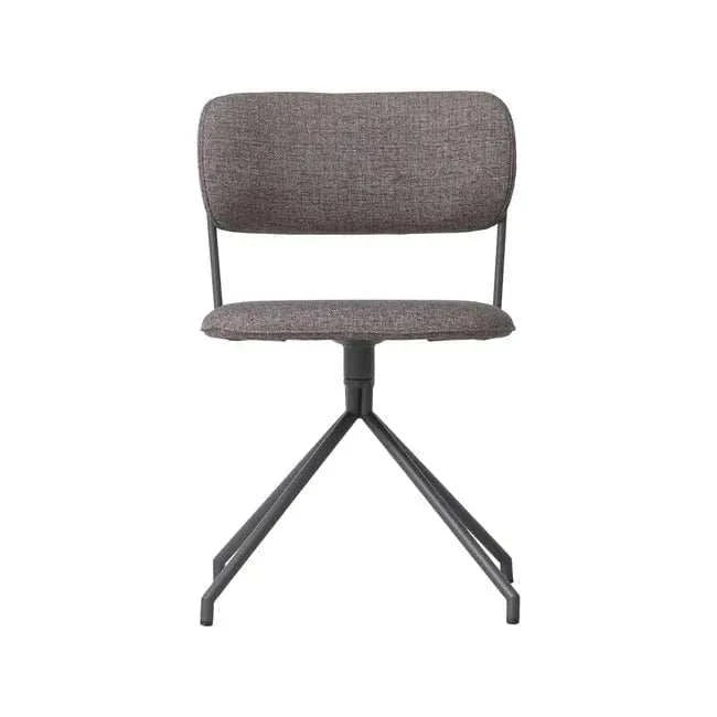 Globe West Dining Chairs GlobeWest Piccolo Spider Leg Office Chair - Carbon Tweed - Matt Graphite