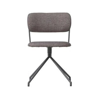 Globe West Dining Chairs GlobeWest Piccolo Spider Leg Office Chair - Carbon Tweed - Matt Graphite