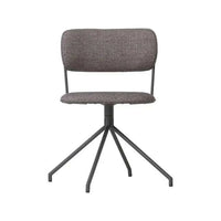 Globe West Dining Chairs GlobeWest Piccolo Spider Leg Office Chair - Carbon Tweed - Matt Graphite