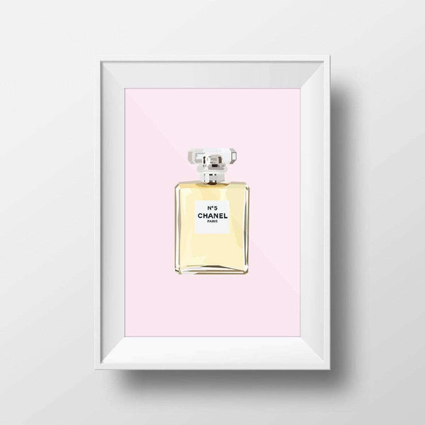 Pink Parfum — Dom Gauci kids art print by DG Designs | wall art at Norsu Interiors