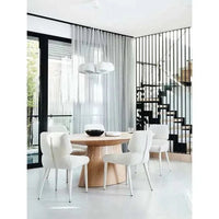 Globe West Dining Tables Globe West Classique Oval Dining Table, Natural Ash