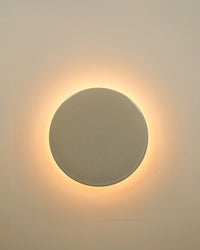 Robert Gordon Backlit Disc Wall Light in Coast