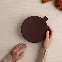Cocoa 2-piece nesting bowl set with lids