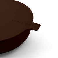 Logo detail on Cocoa Styleware nesting bowl