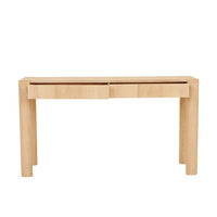 GlobeWest Willa Console - Satin Oak