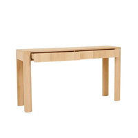GlobeWest Willa Console - Satin Oak