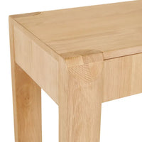 GlobeWest Willa Console - Satin Oak