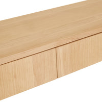 GlobeWest Willa Console - Satin Oak