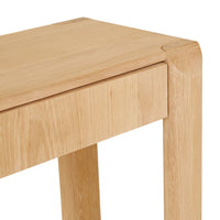 GlobeWest Willa Console - Satin Oak