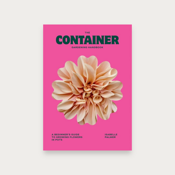 The Container Gardening Handbook by Isabelle Palmer on norsu background