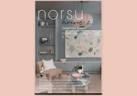 Digital Magazine cover of norsuHOME 2 Chapter Eight featuring formal living room, bar, and study design tips and furnishings.