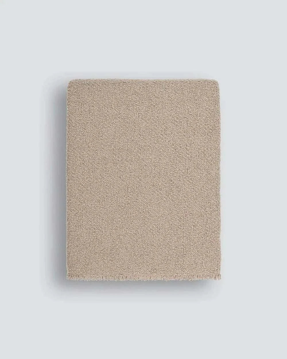 Baya Blankets & Throws Baya Cromwell Throw Blanket - Taupe