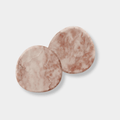 Black Blaze - Rosa Marble Coaster Set