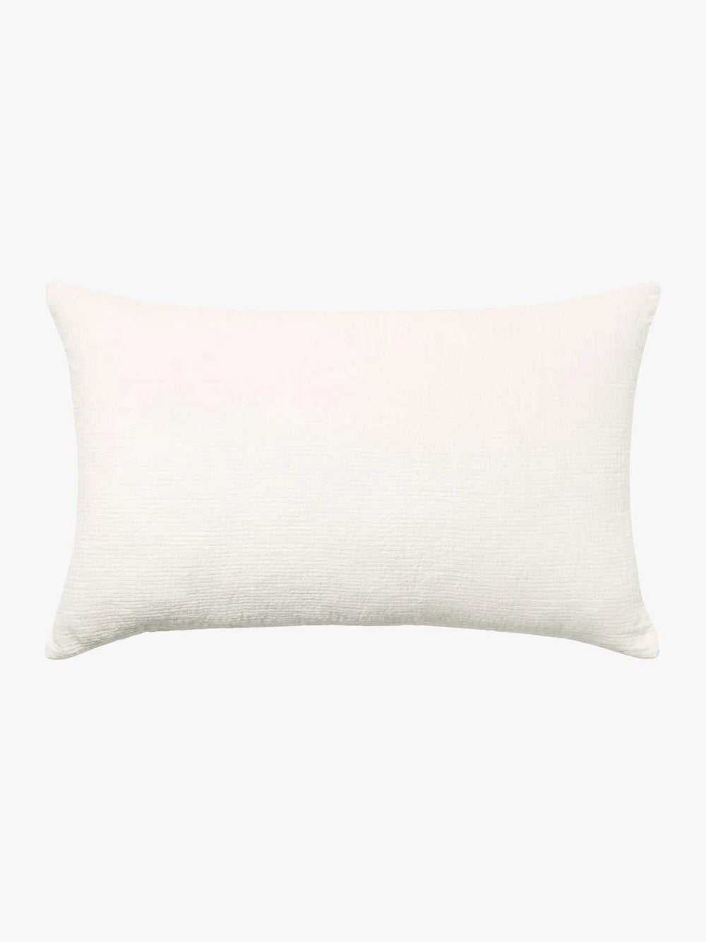 L&M Home Cushions L&M Ava Pure Linen Cushion, Chalk, 65 x 45cm