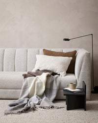 Baya Cyprian Oblong Cushion - Cocoa styled