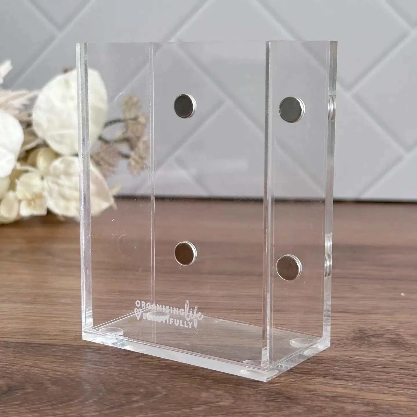 Organising Life Beautifully storage Organising Life Beautifully - Acrylic Magnetic Marker Holder