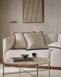 Baya Darcy Cushion - Cloudburst